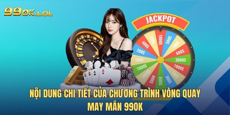 Nội dung chi tiết của chương trình vòng quay may mắn 99OK